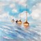Sailboats in the Sea Poster Print by Atelier B Art Studio - Item # VARPDXBEGCOA75